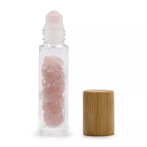 Gemstone essential oil roller bottle, view 10