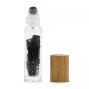 Gemstone essential oil roller bottle, view 9