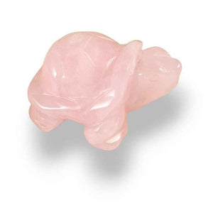 Carved crystal turtle figurine, view 6