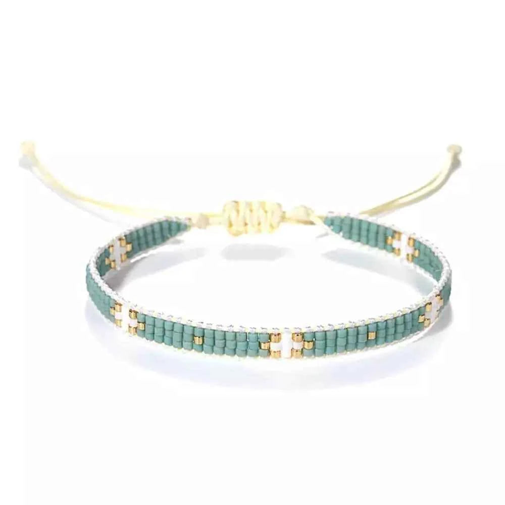 Miyuki friendship bracelet, handmade, view 2