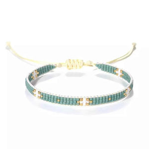 Miyuki friendship bracelet, handmade, view 2