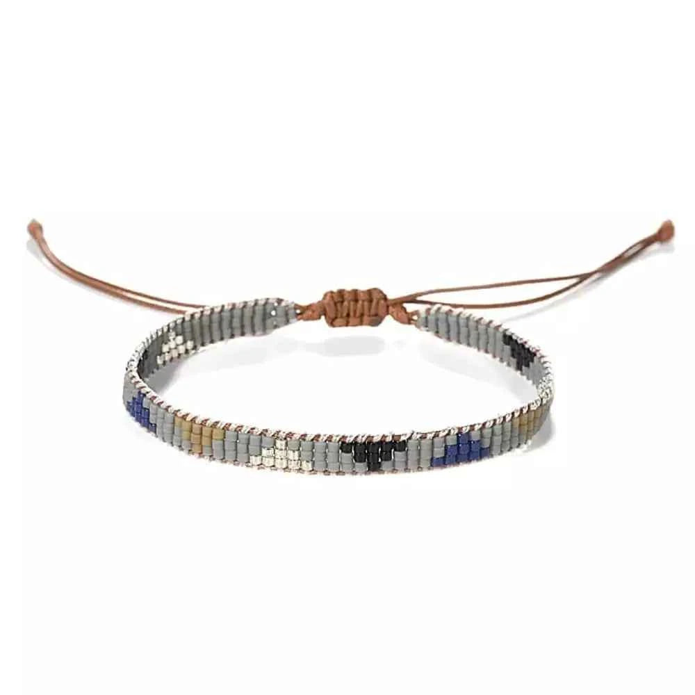 Miyuki friendship bracelet, handmade, view 3