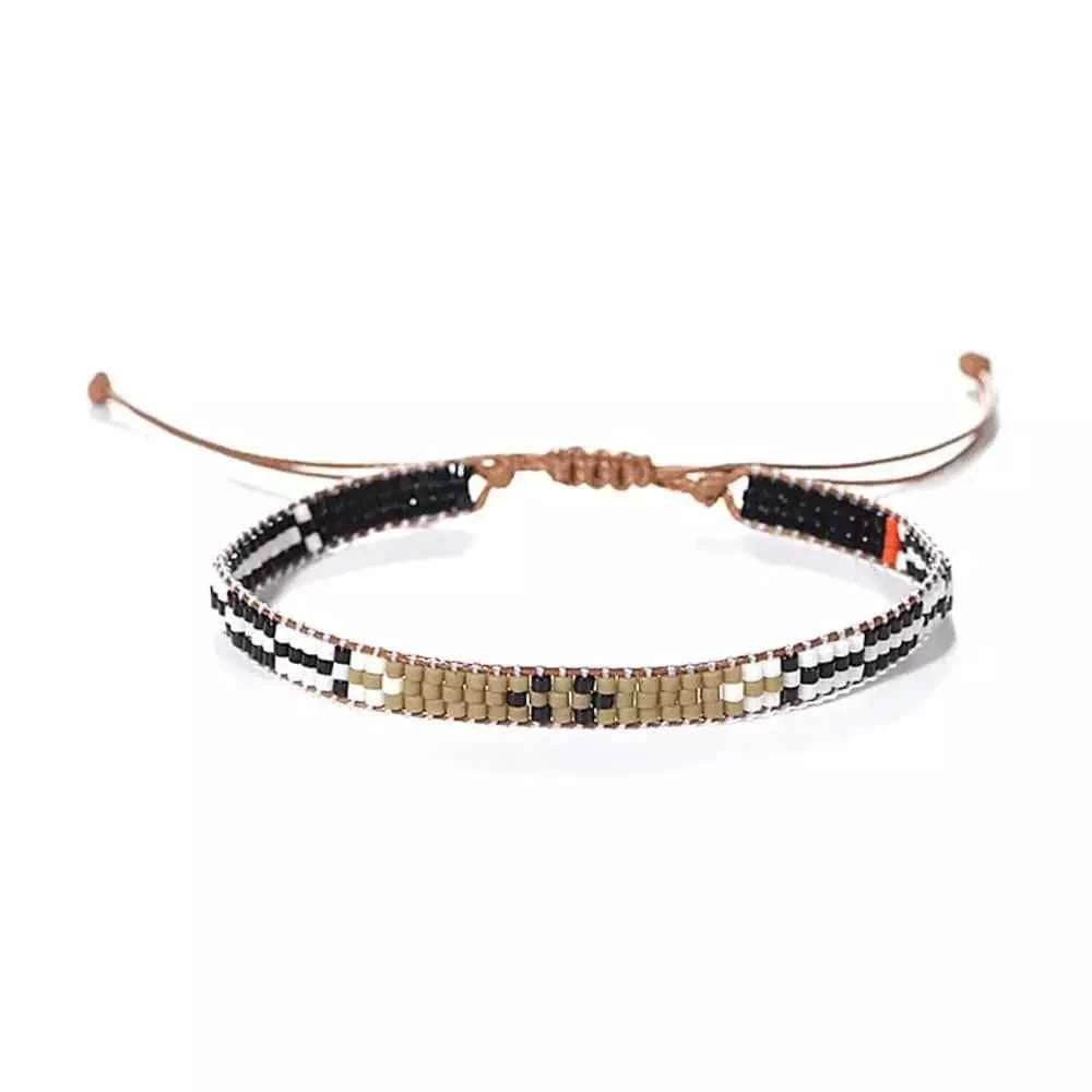 Miyuki friendship bracelet, handmade, view 4