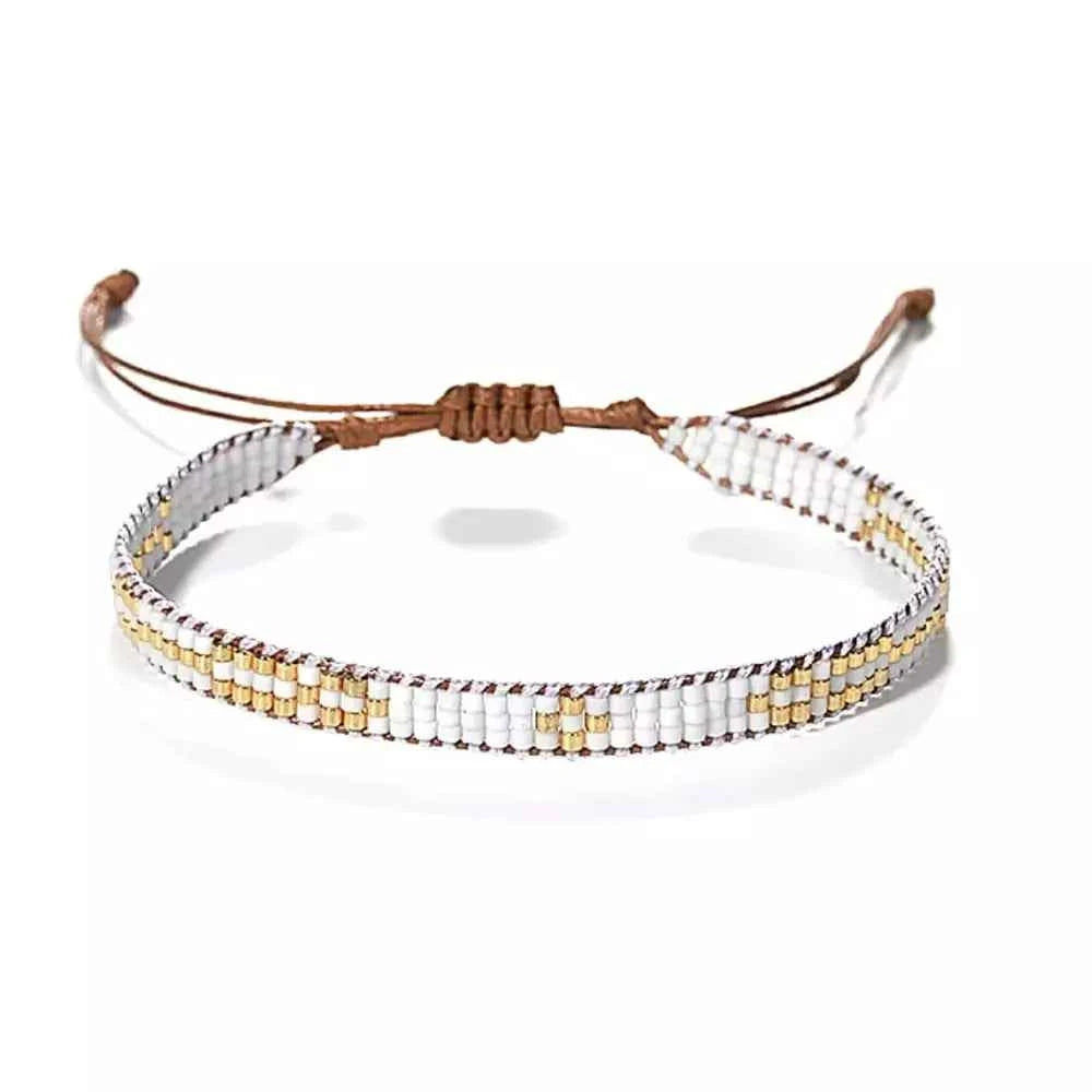 Miyuki friendship bracelet, handmade, view 6
