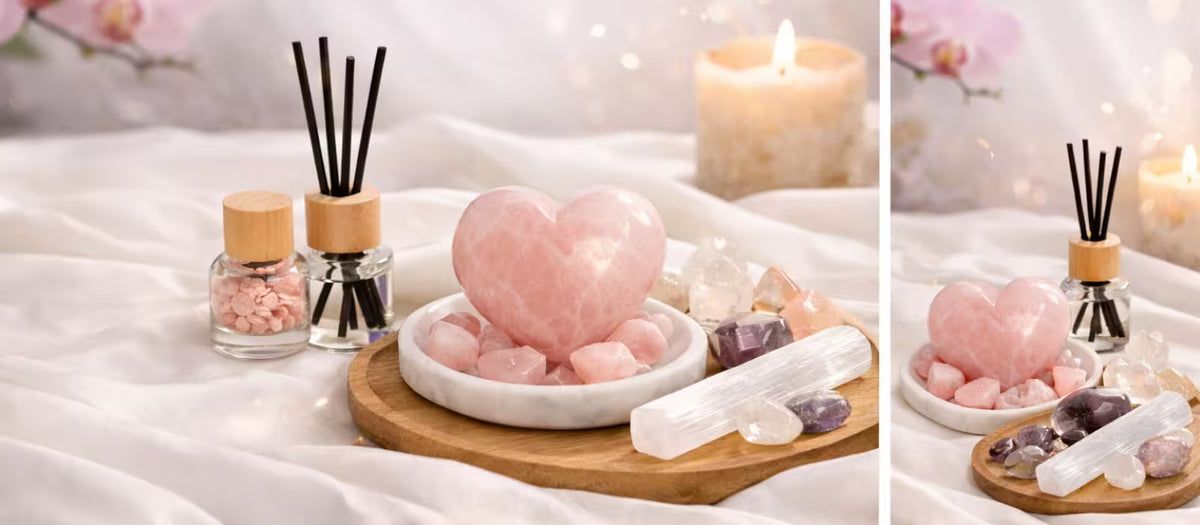 Handcrafted crystal jewellery and natural stone gifts made in the UK
