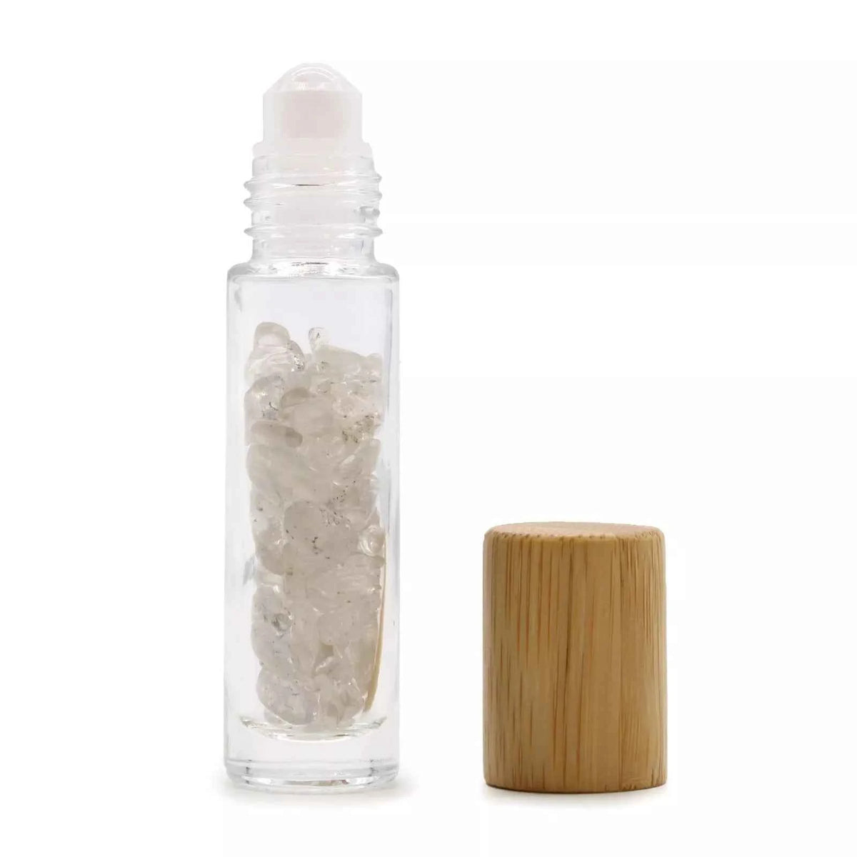 Gemstone essential oil roller bottle, view 8